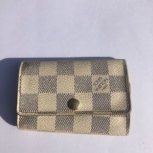 Louis Vuitton Damier Azur Key Holder Wallet